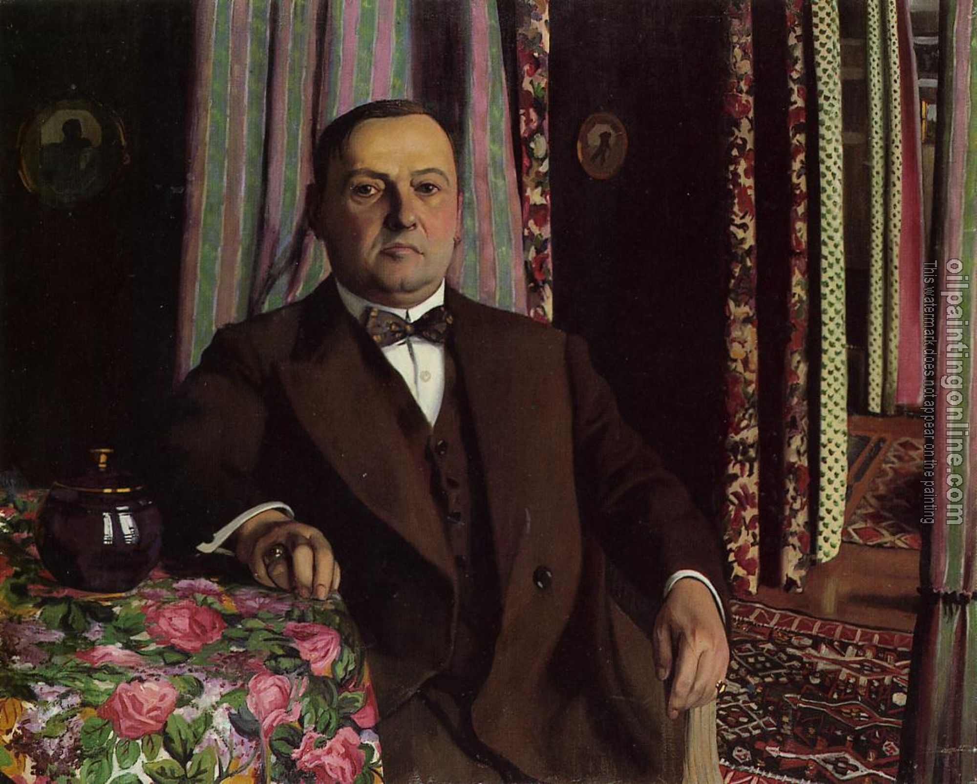 Felix Vallotton - Portrait of Mr Hasen
